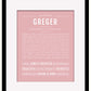 Frame Options | Dusty Rose | Black Frame, Matted
