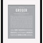 Frame Options | Light Gray | Black Frame, Matted