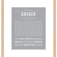 Frame Options | Light Gray | Maple Frame, Matted