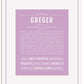 Frame Options | Lilac | White Frame, Matted
