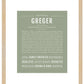 Frame Options | Sage | Maple Frame, Matted