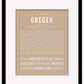 Frame Options | Tan | Black Frame, Matted