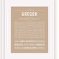 Frame Options | Tan | White Frame, Matted