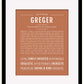 Frame Options | Terra Cotta | Black Frame, Matted