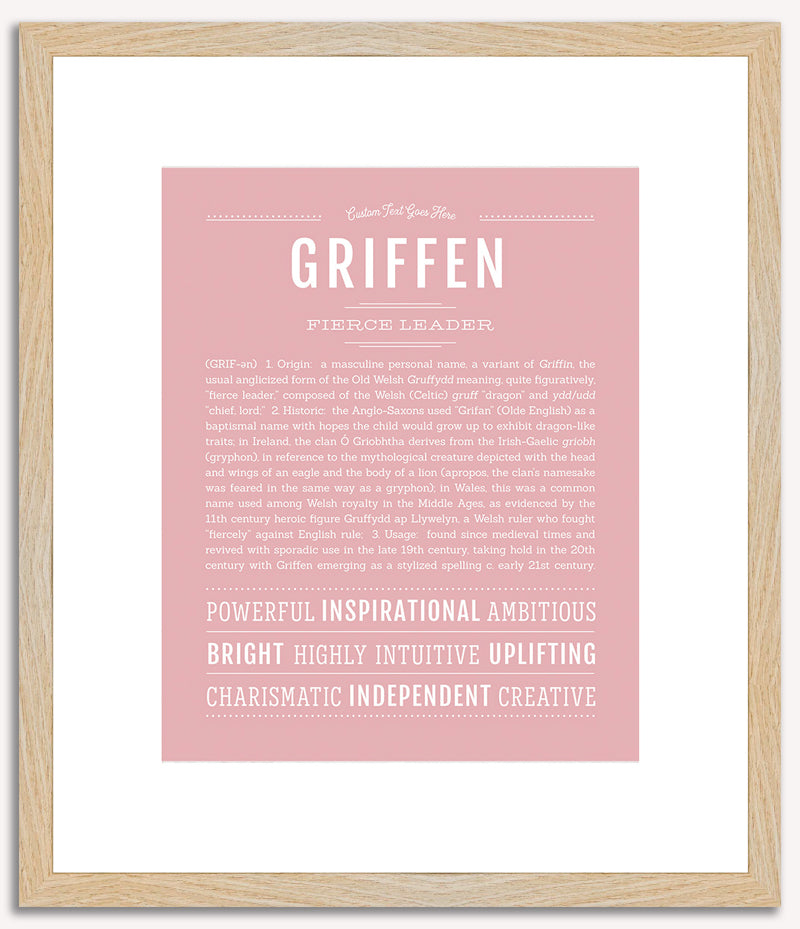 Griffen | Name Art Print