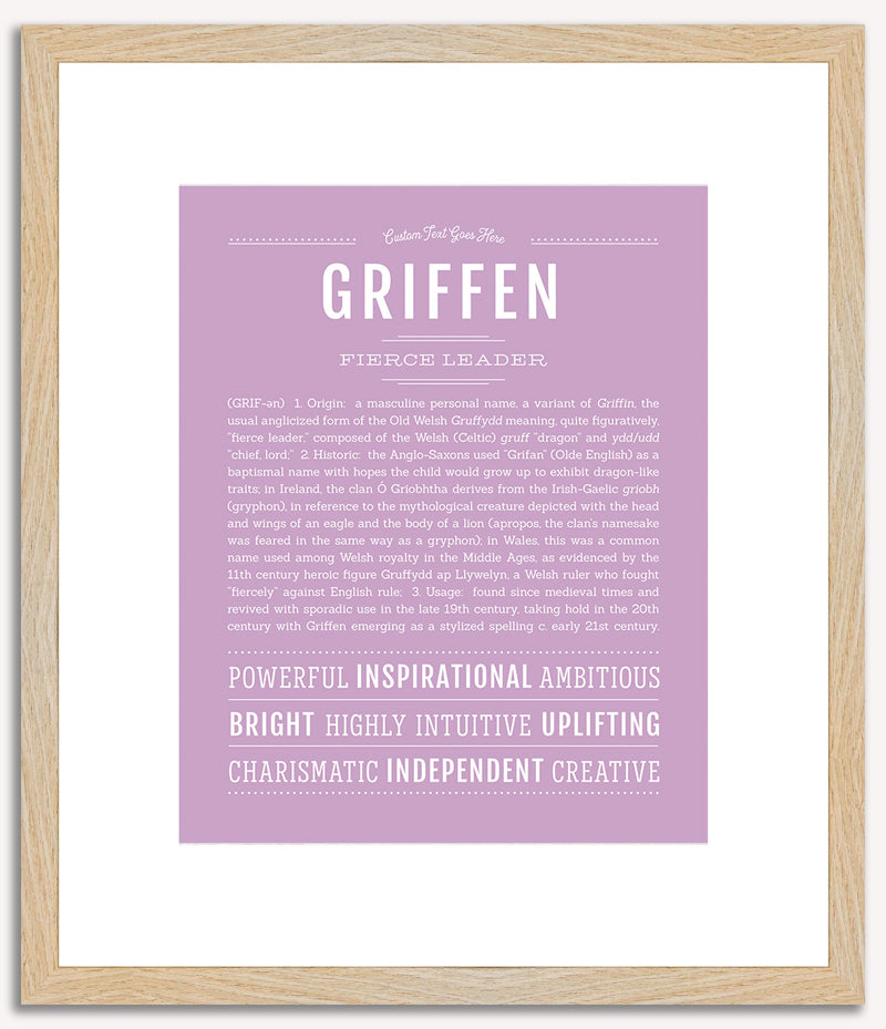 Griffen | Name Art Print