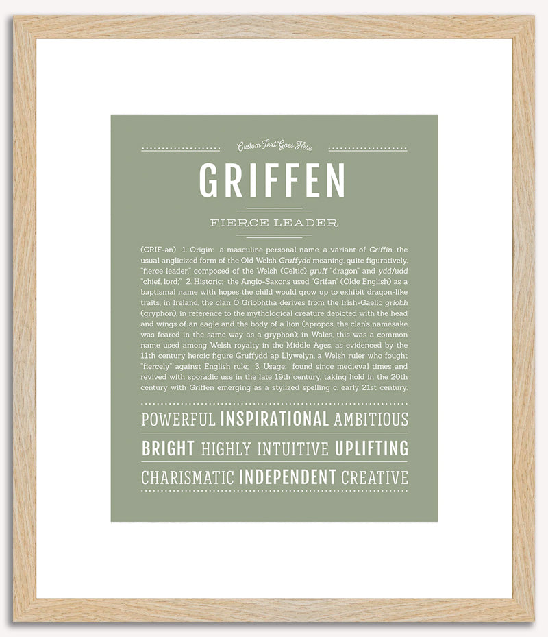 Griffen | Name Art Print