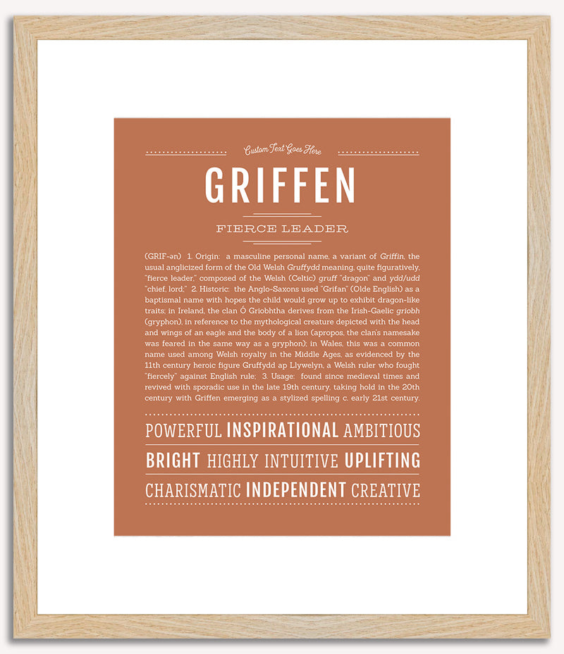 Griffen | Name Art Print