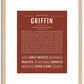 Griffin | Name Art Print