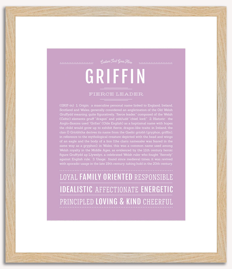 Griffin | Name Art Print