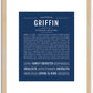 Griffin | Name Art Print