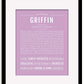 Frame Options | Lilac | Black Frame, Matted