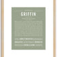 Griffin | Name Art Print