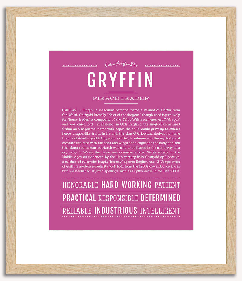 Gryffin | Name Art Print