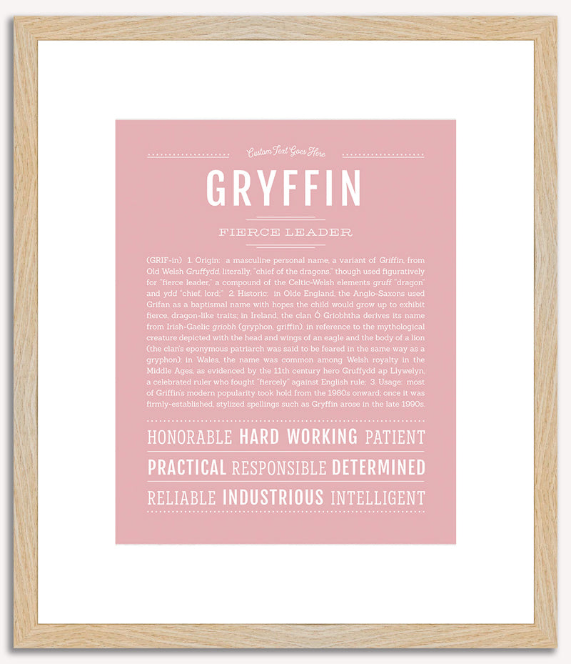 Gryffin | Name Art Print