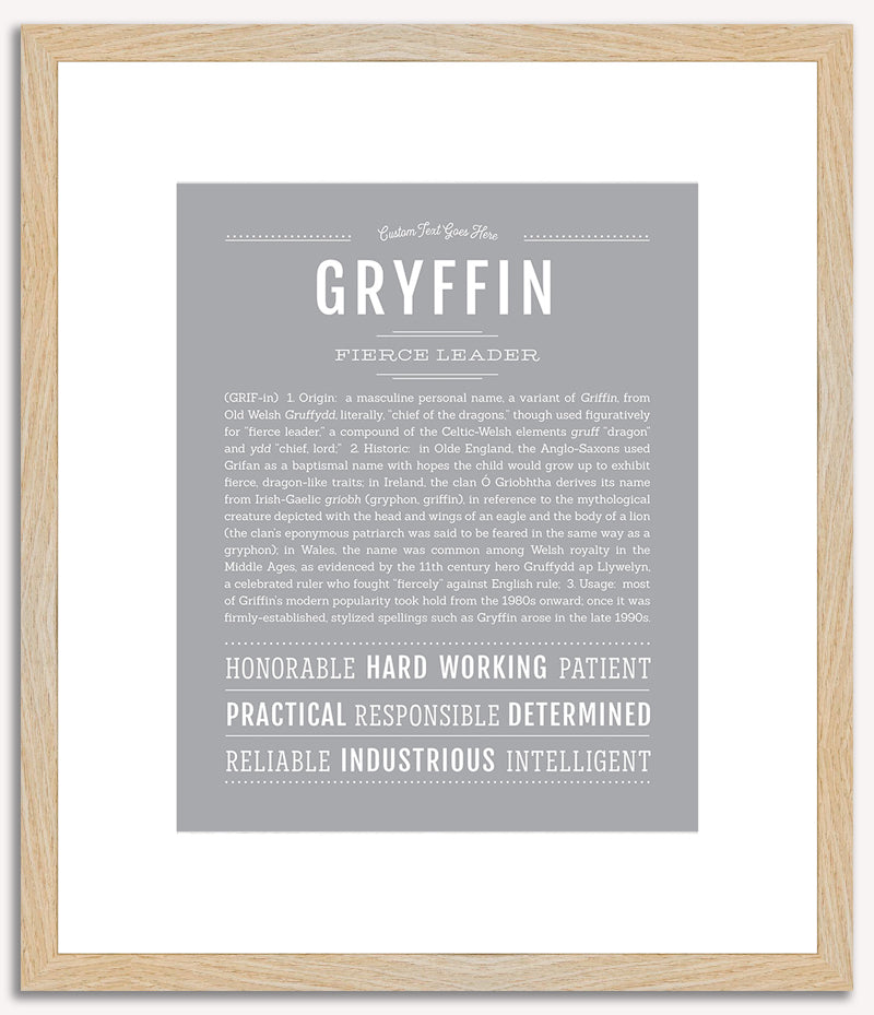 Gryffin | Name Art Print