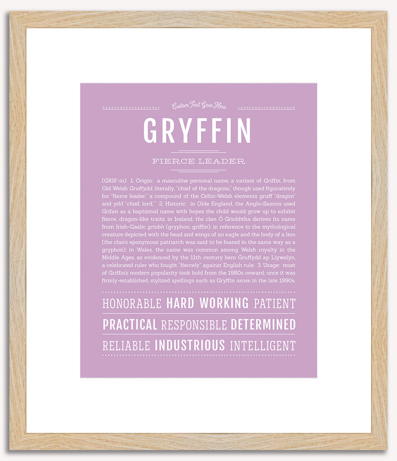 Gryffin | Name Art Print