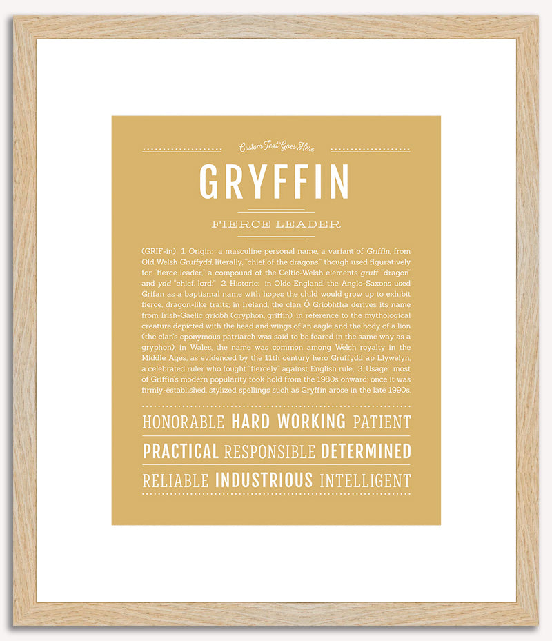 Gryffin | Name Art Print