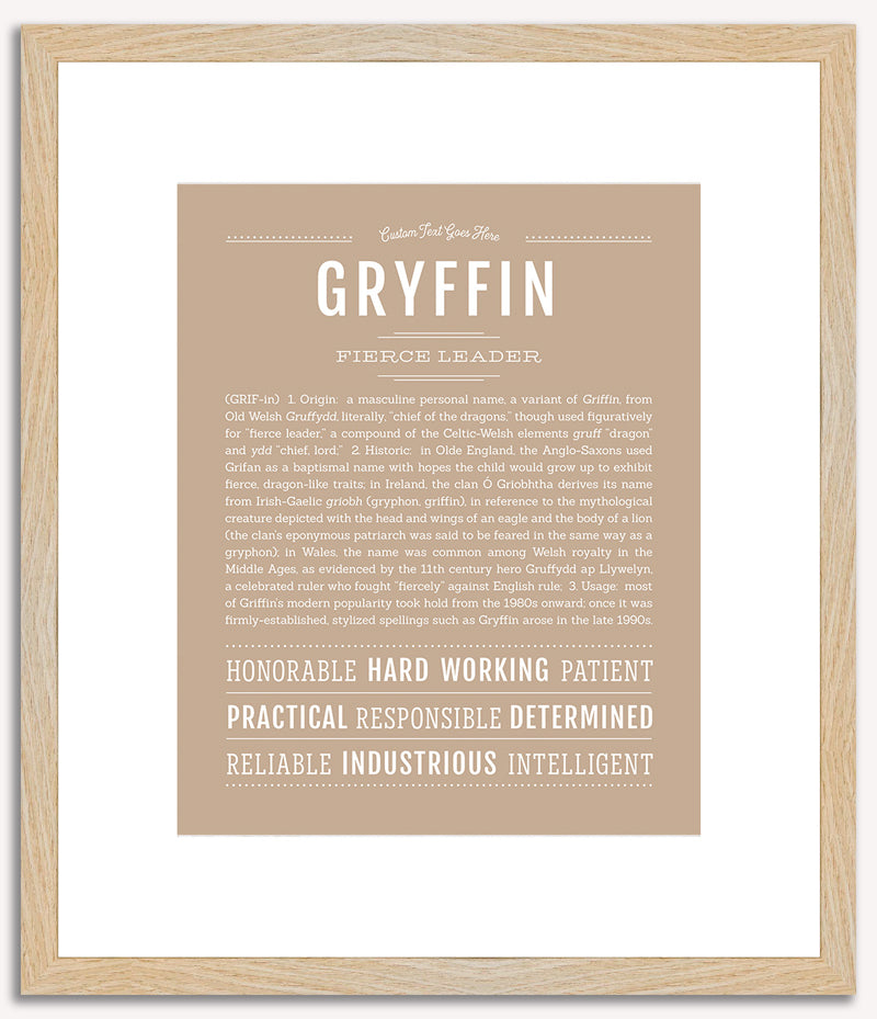 Gryffin | Name Art Print