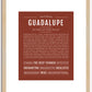 Guadalupe | Name Art Print