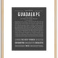 Guadalupe | Name Art Print