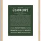 Guadalupe | Name Art Print