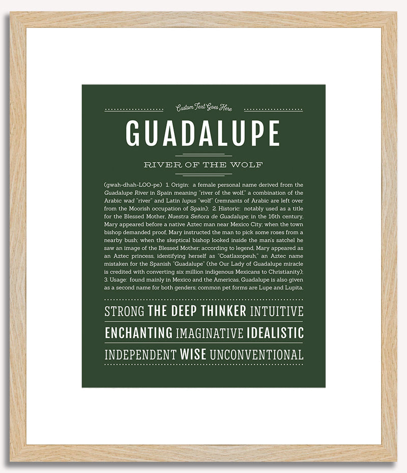 Guadalupe | Name Art Print