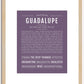 Guadalupe | Name Art Print