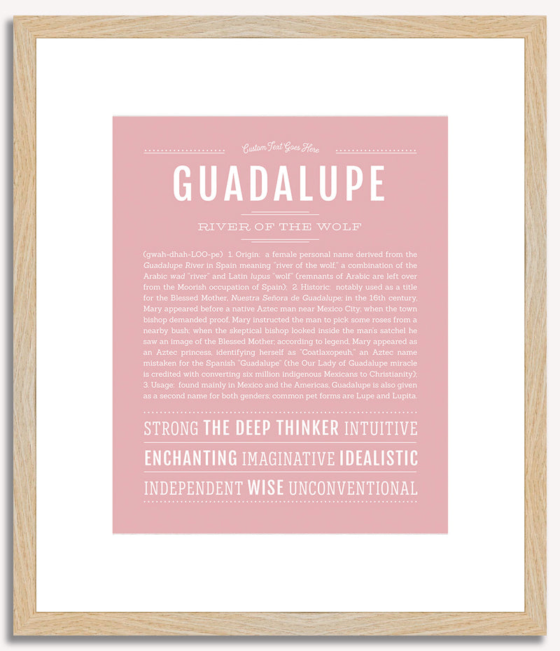 Guadalupe | Name Art Print