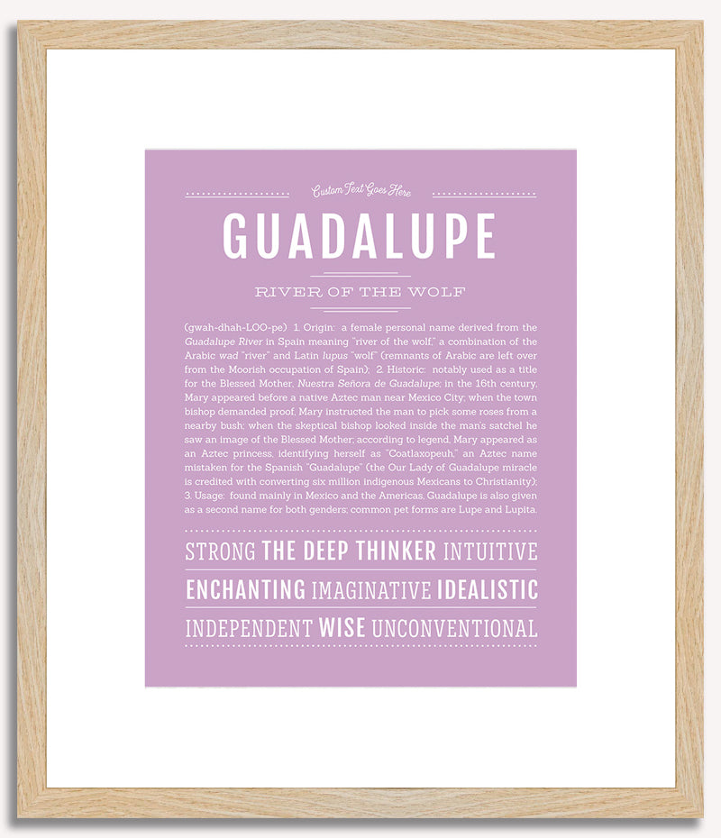 Guadalupe | Name Art Print