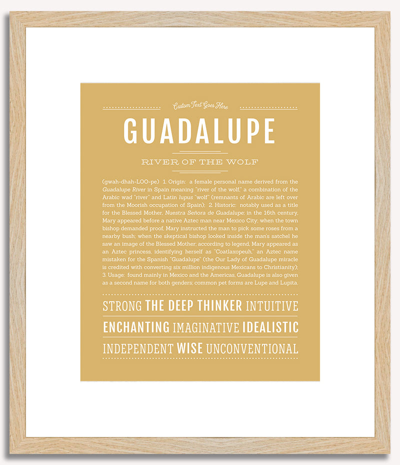 Guadalupe | Name Art Print