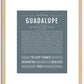 Guadalupe | Name Art Print