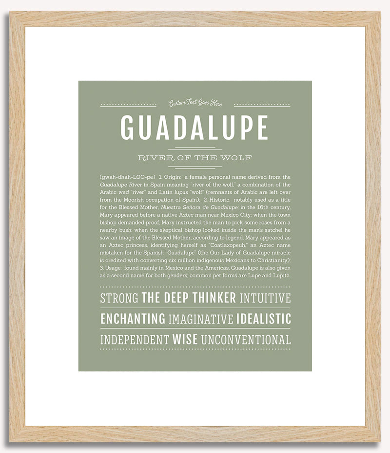 Guadalupe | Name Art Print