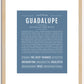 Guadalupe | Name Art Print