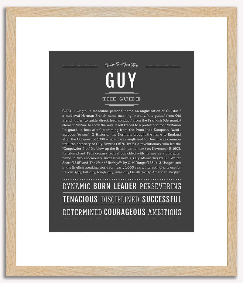 Guy | Name Art Print