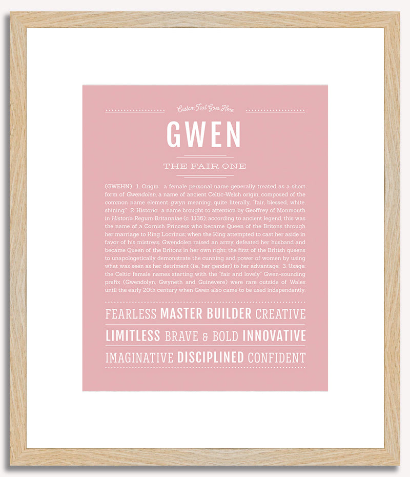 Gwen | Name Art Print