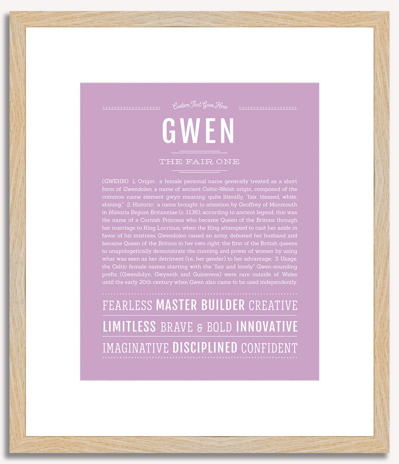 Gwen | Name Art Print