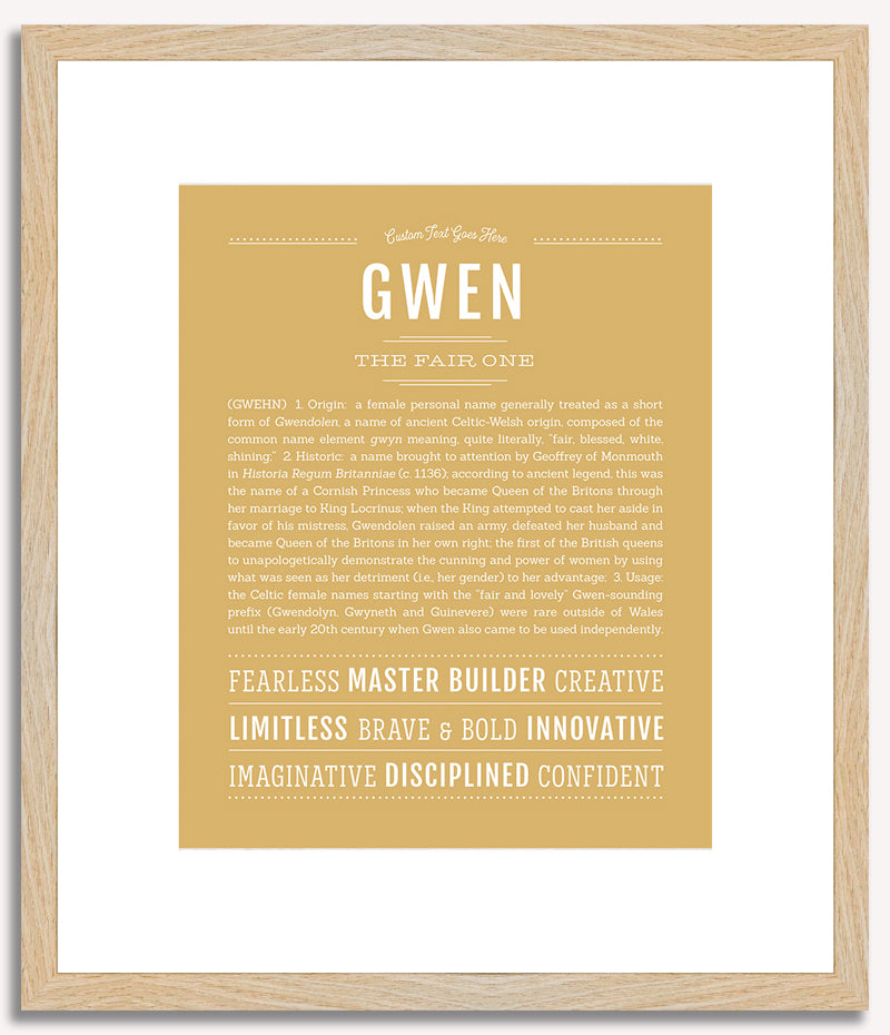 Gwen | Name Art Print