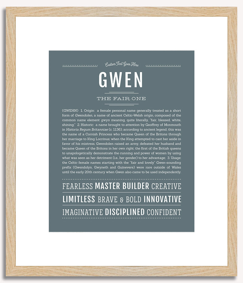 Gwen | Name Art Print