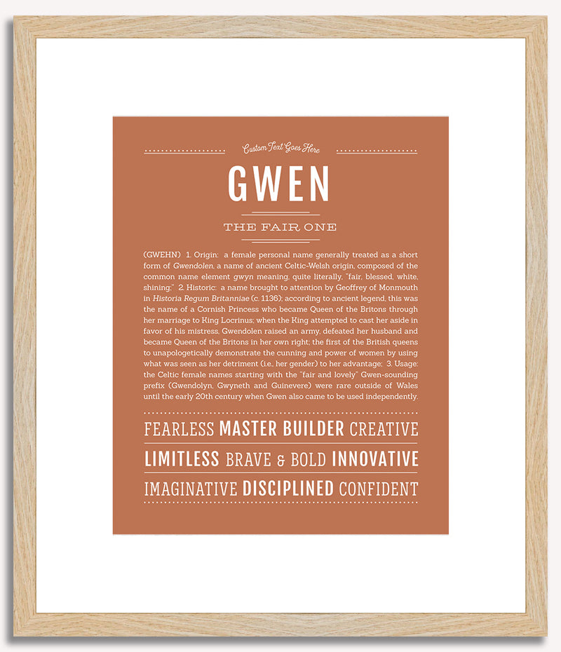 Gwen | Name Art Print