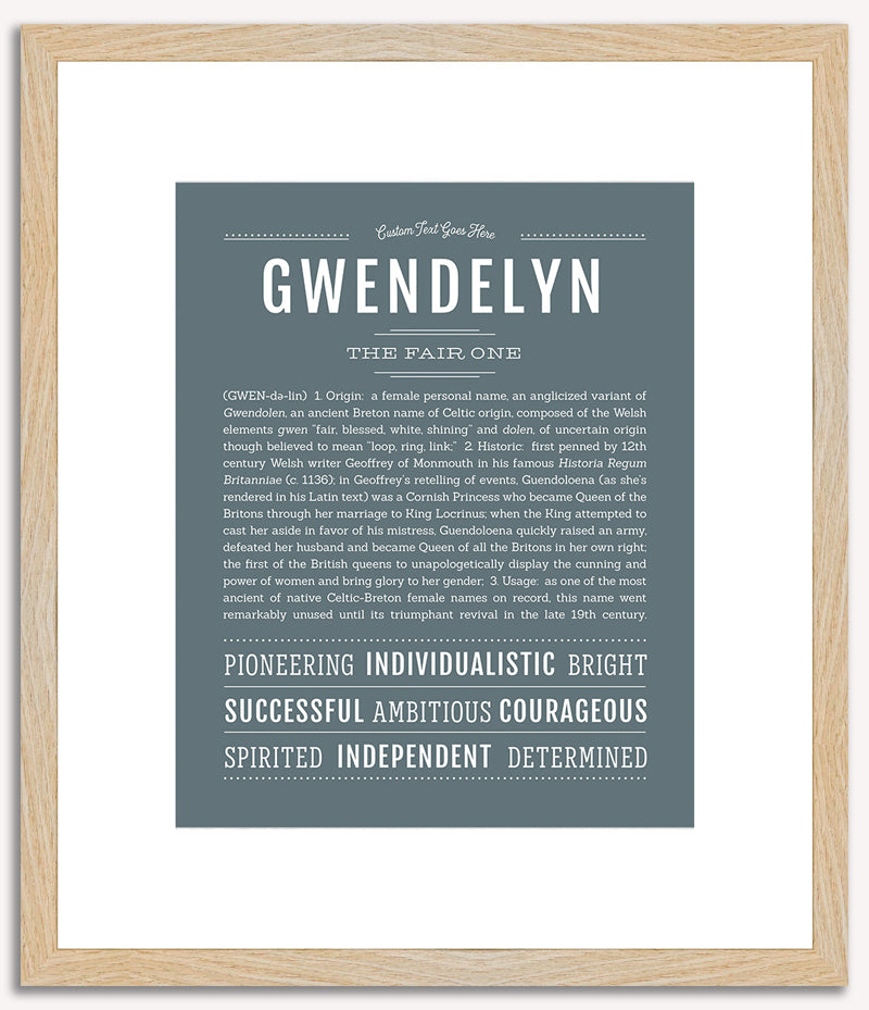 Gwendelyn | Name Art Print