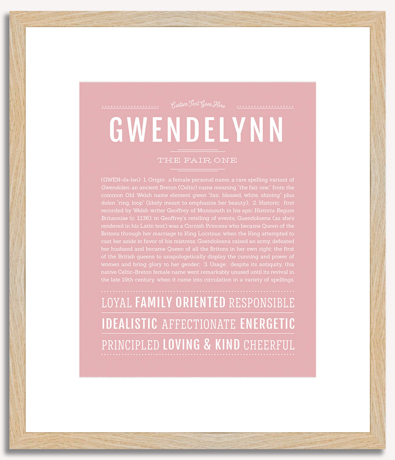 Gwendelynn | Name Art Print