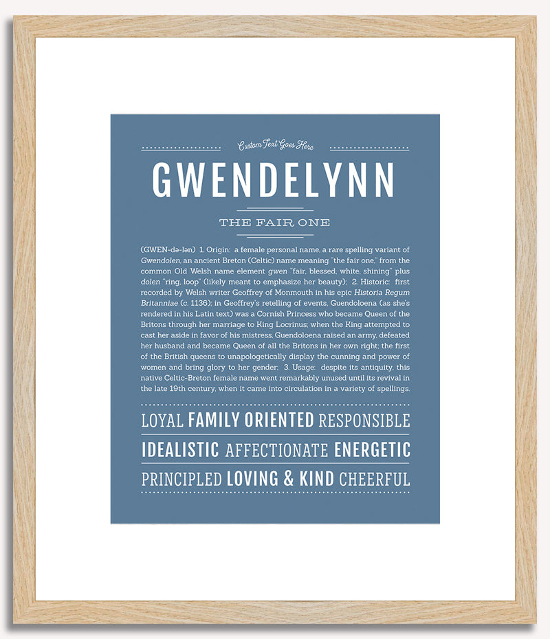 Gwendelynn | Name Art Print