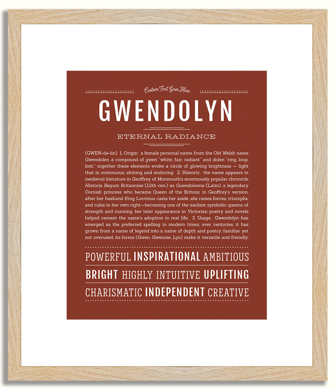 Gwendolyn | Name Art Print