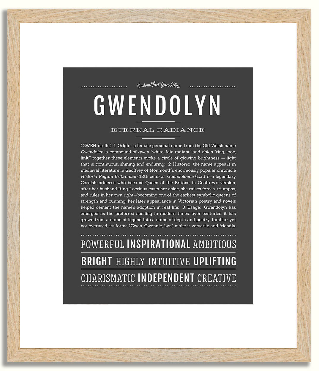 Gwendolyn | Name Art Print