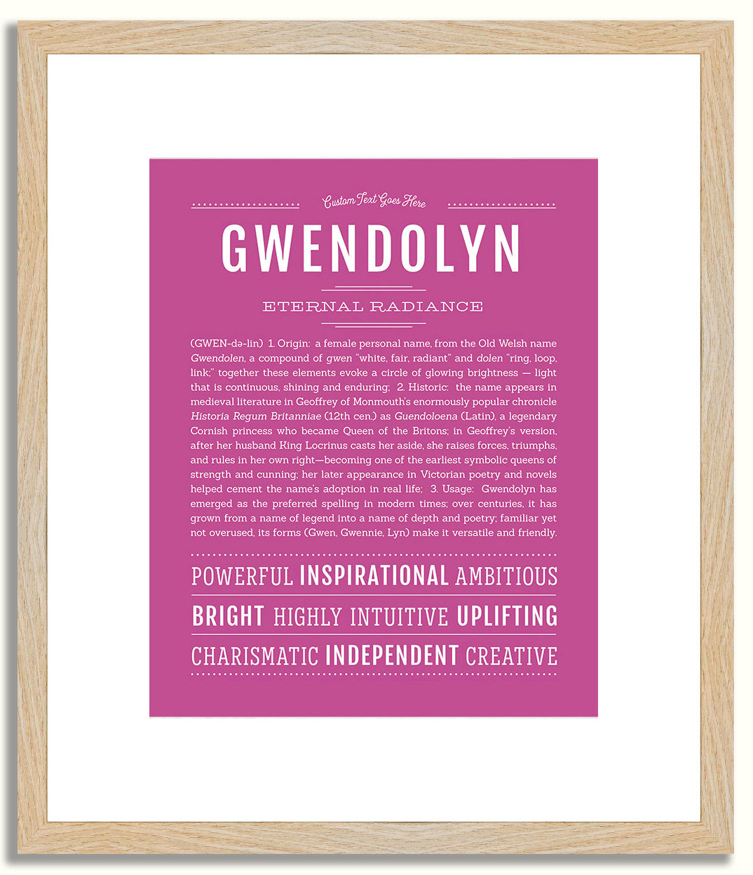 Gwendolyn | Name Art Print