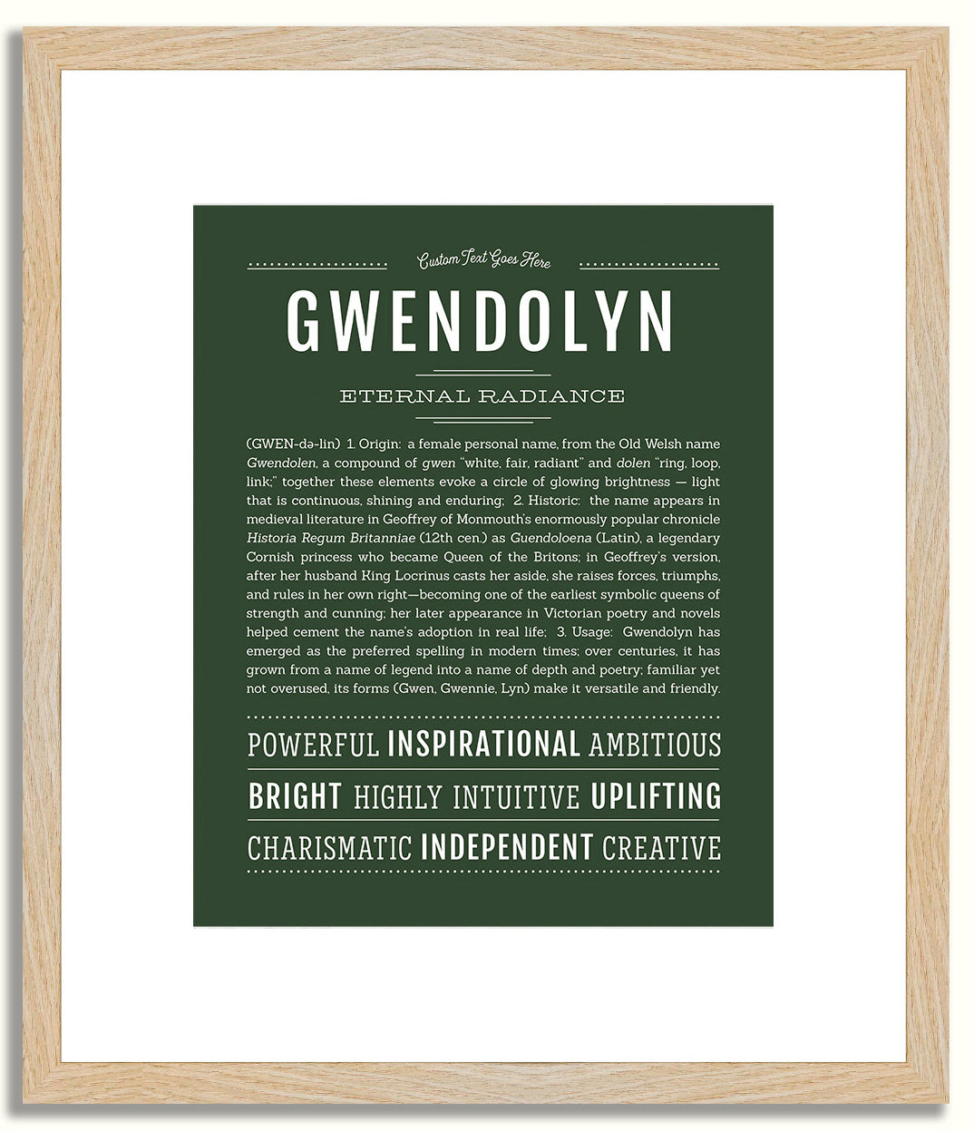 Gwendolyn | Name Art Print