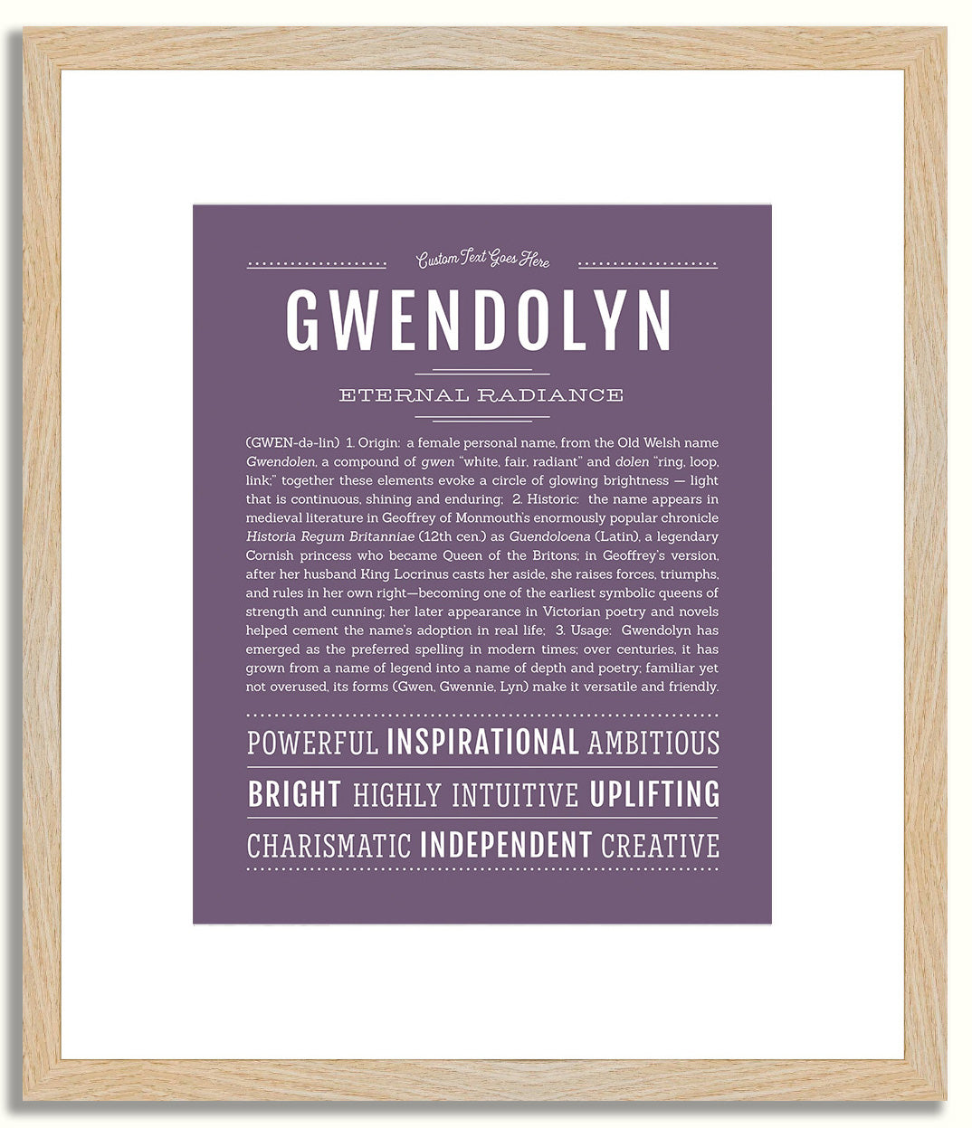 Gwendolyn | Name Art Print
