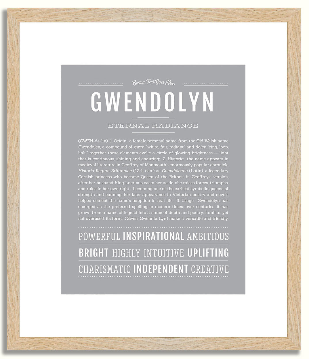 Gwendolyn | Name Art Print