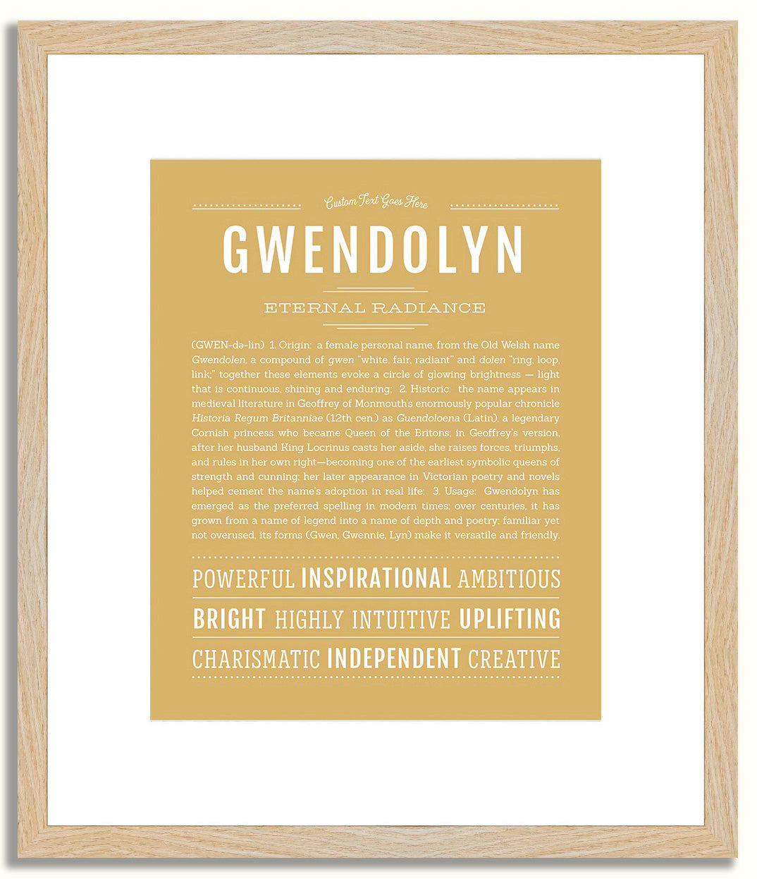 Gwendolyn | Name Art Print